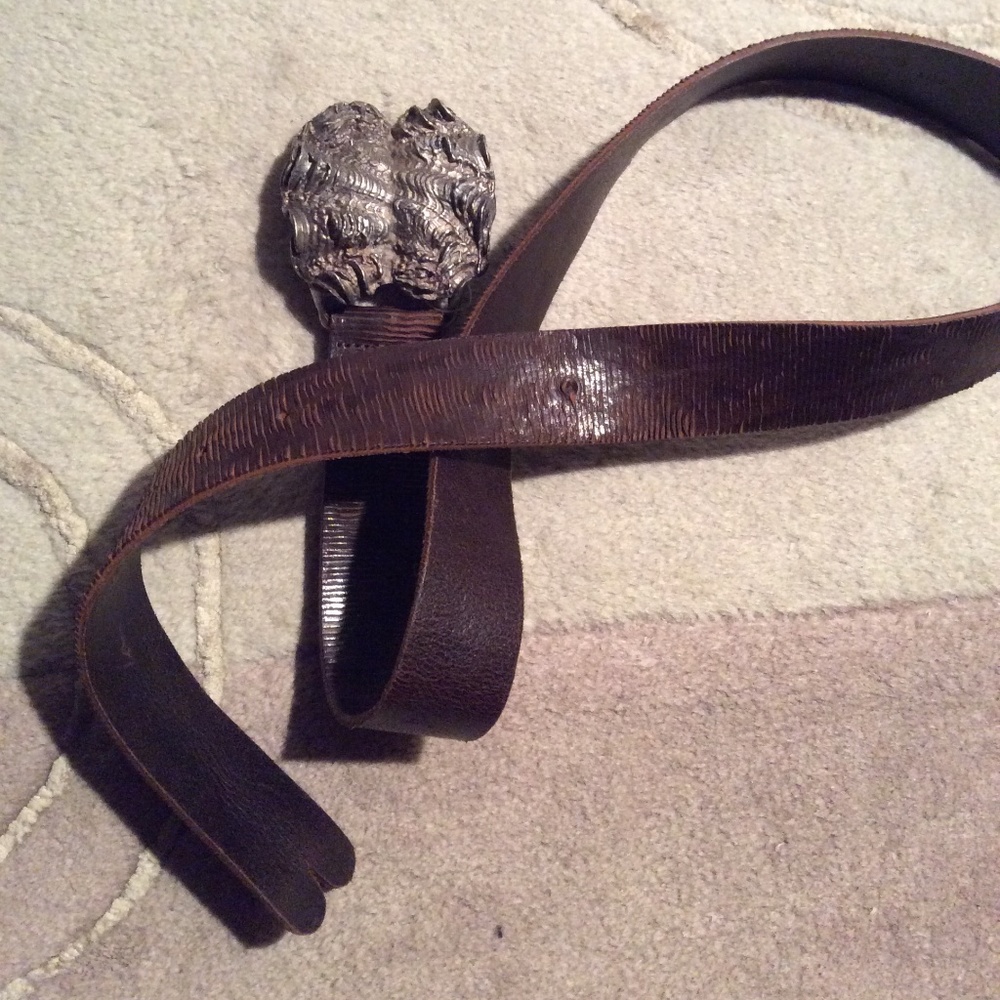 Leather Shell belt